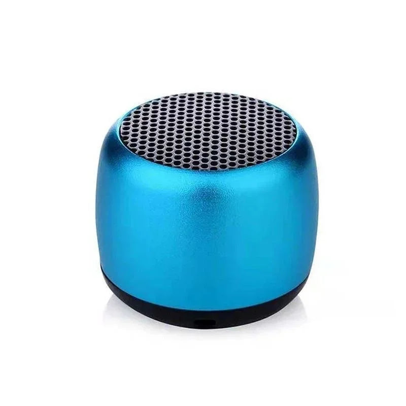 Mini Wireless Bluetooth Speaker — Portable Metal Loudspeaker for Phones, Laptops & Music Playback