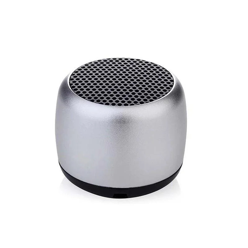 Mini Wireless Bluetooth Speaker — Portable Metal Loudspeaker for Phones, Laptops & Music Playback