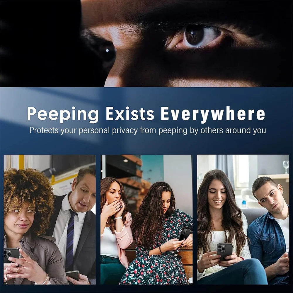 Anti-Spy Privacy Screen & Camera Protector For iPhone