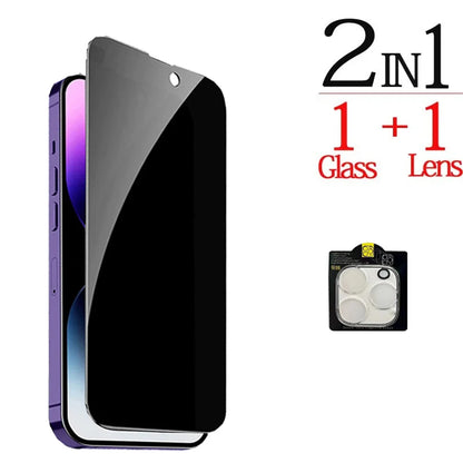 Anti-Spy Privacy Screen & Camera Protector For iPhone
